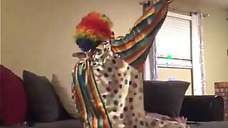 Clown nails wifey when husband leaves house