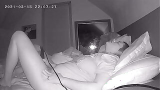 MILF Jackhammers Bean Before Bed Spy Web cam